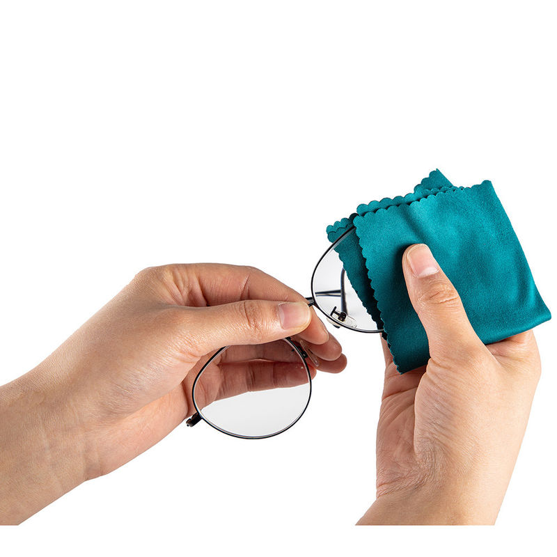 210gm Microfibra Óculos Tecido de cor personalizada Reutilizável Para Lentes de Câmera